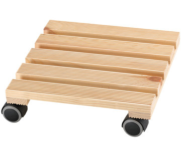 Dörner + Helmer Plantentrolley Lounge 30 x 30 cm - Licht Gebeitst