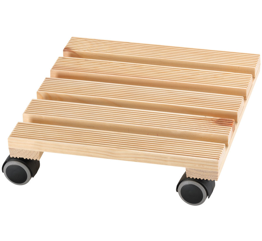 Plantentrolley Lounge 30 x 30 cm - Licht Gebeitst