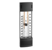 TFA Dostmann Thermometer - Mini/Max - Kwikvrij zwart