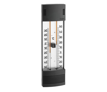 TFA Dostmann Thermometer - Mini/Max - Kwikvrij zwart