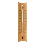 TFA Dostmann Bamboe Thermometer - Binnen en Buiten