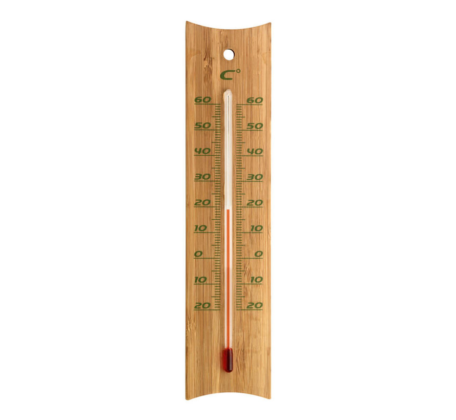 Bamboe Thermometer - Binnen en Buiten