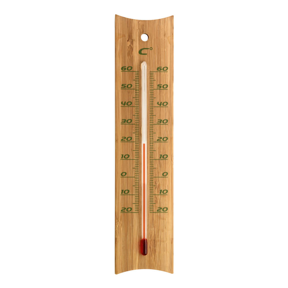 Bamboe Thermometer kopen? binnen en buiten - Tuinartikelen.nu