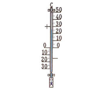 TFA Dostmann Thermometer - Metaal - Koperkleurig