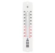 TFA Dostmann Thermometer Metaal - 20 cm - Wit