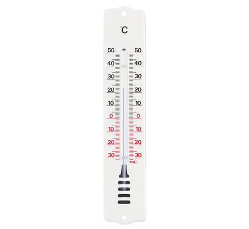 TFA Dostmann Thermometer Metaal - 20 cm - Wit