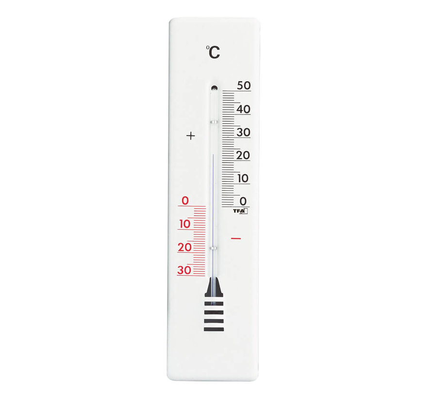 Thermometer - 22 cm - Wit