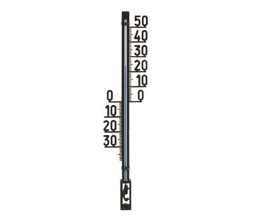 TFA Dostmann Thermometer Kunststof - 27,5 cm - Zwart