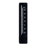 TFA Dostmann Thermometer - 22 cm Zwart - Zilver