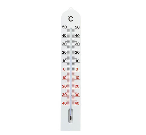 TFA Dostmann Thermometer - 41 cm - Kunststof - Wit