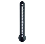 TFA Dostmann Thermometer - 28,5 cm - Zwart - Zilver