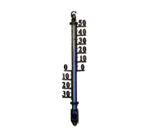TFA Dostmann Thermometer - 16 cm - Metaal Zwart