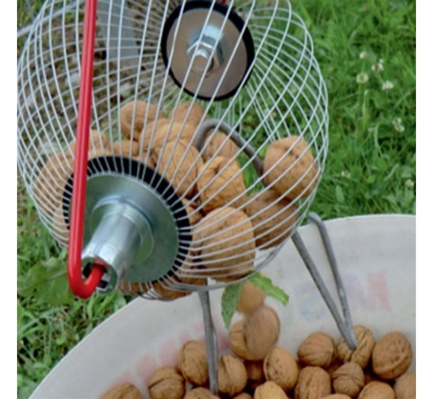 Walnotenraper telesteel