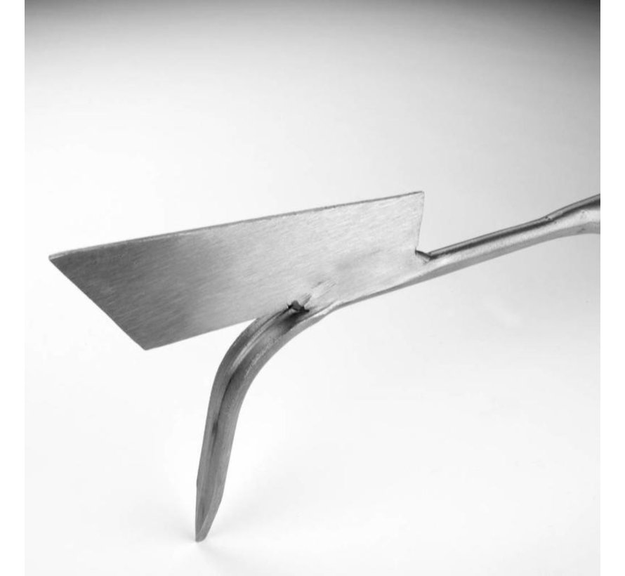 Voegenkrabber met steel en mes