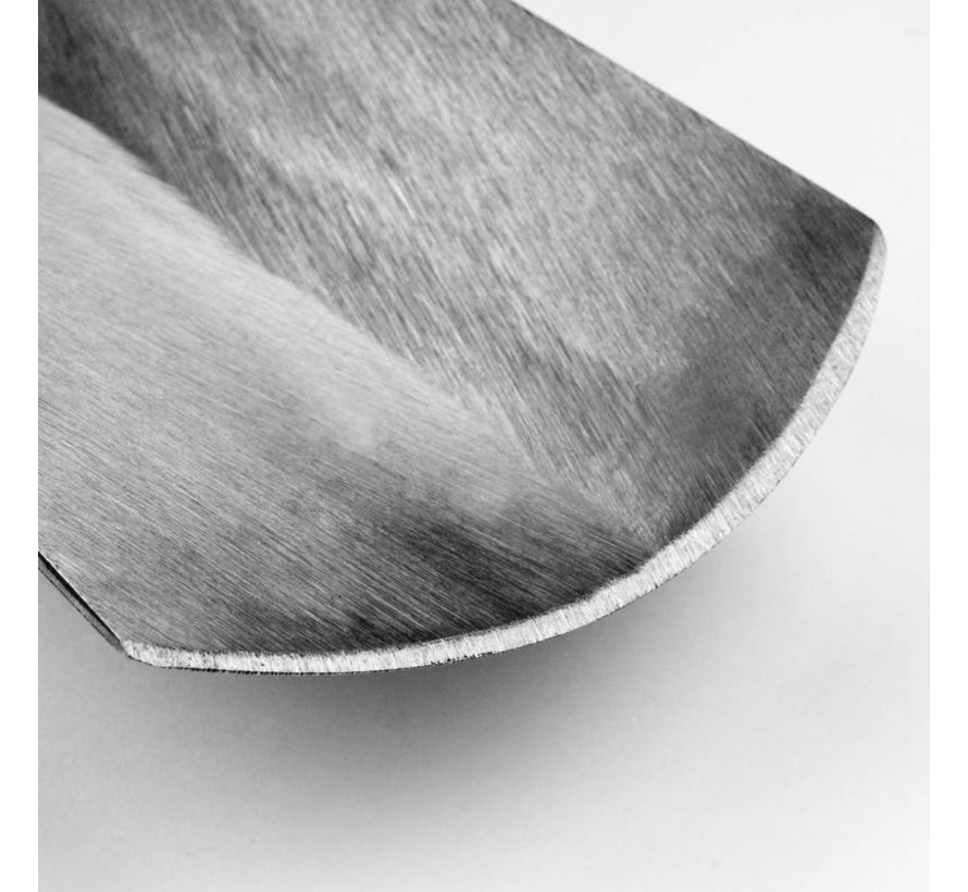 Smalle spade met steps