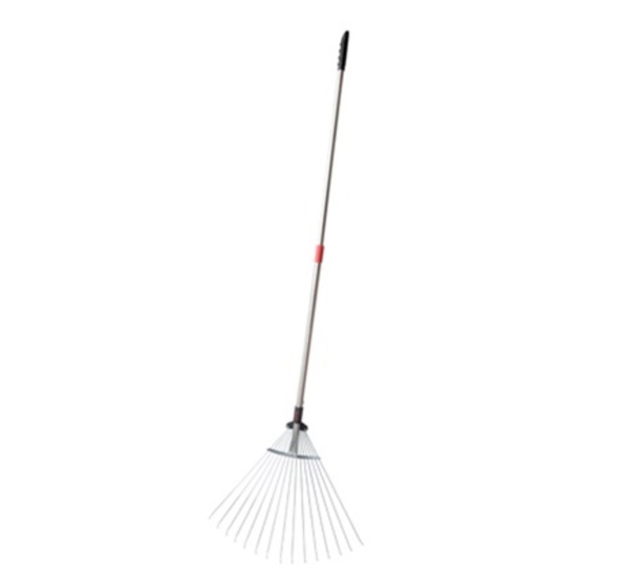 Telescopische bladhark - 15 tanden