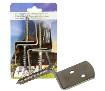 Meuwissen Agro Kaart L-beslag RVS