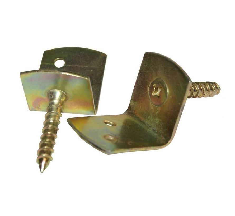 Vlechtschermsteun L vorm - Geel los