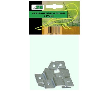 Meuwissen Agro Gaaspaneelklem Dubbel - Set 4 stuks