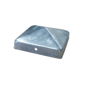 Meuwissen Agro Paalornament Afdekkap gegalvaniseerd 90 x 90 mm