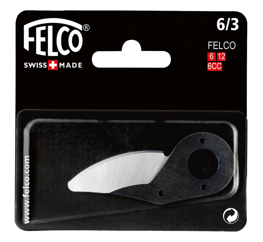 Felco bovenmes 6/3 voor nrs. 6+12