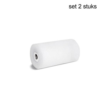 Betra Lakrol schuim - Recht 5 cm - ø 15 mm - 2 stuks