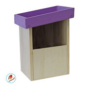 Bee Friends Vogelhuis - Roodborstje - Paars