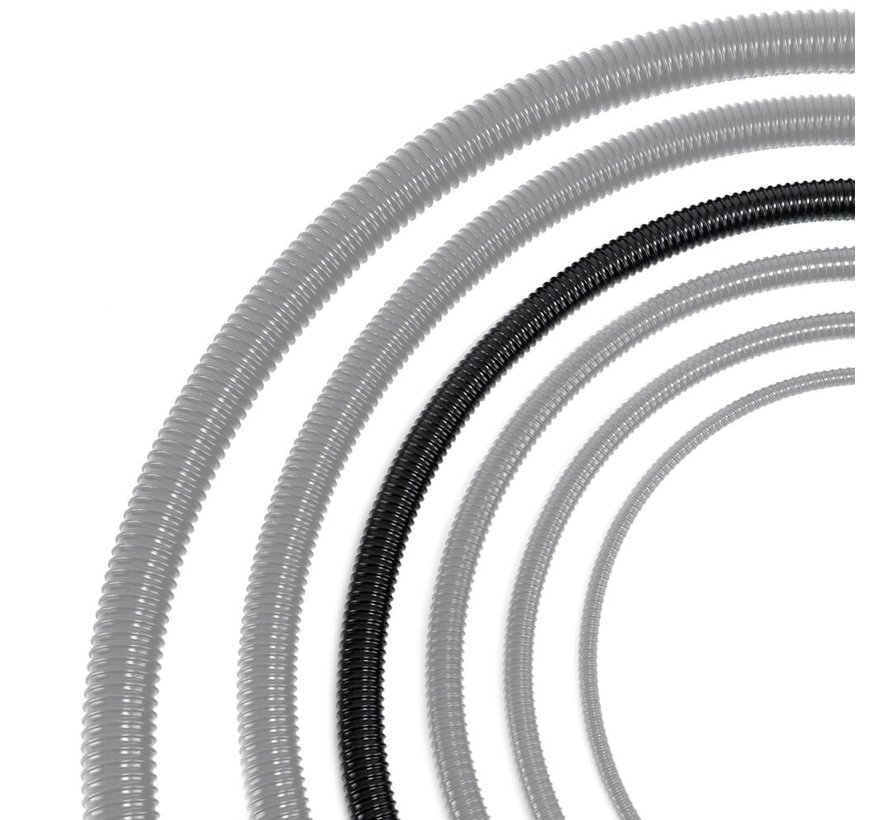 Vijverslang zwart 32 mm x 30 meter