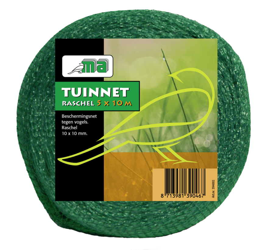 Vogelnet - Tuinnet - 5 x 10 meter