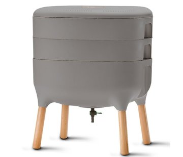 Plastia Worm Composter - Antraciet