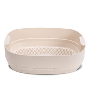 Plastia Worm Composter - Uitbreidingsbak - Ivoor