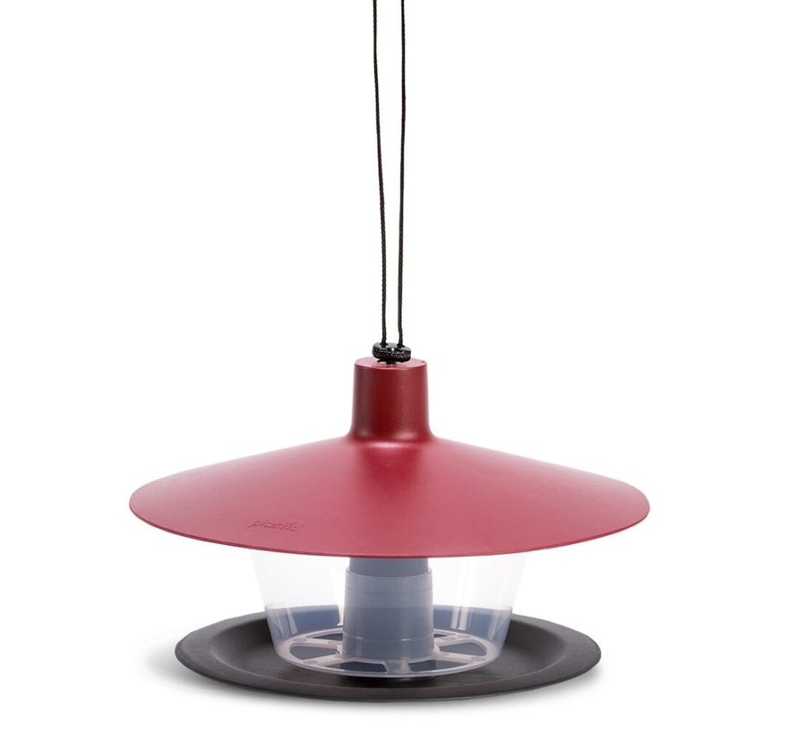 Voederhuis Finch - Wijnrood