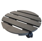 Dörner + Helmer Plantentrolley Composiet ø 30 cm - Antraciet