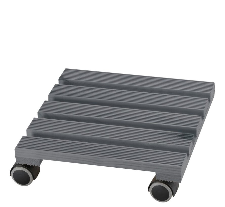 Plantentrolley Lounge - 30 x 30 cm - Antraciet