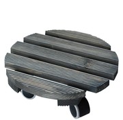 Dörner + Helmer Plantentrolley Lounge - ø 30 cm - Antraciet