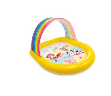 Intex Kinderzwembad - Regenboog met sproeiers