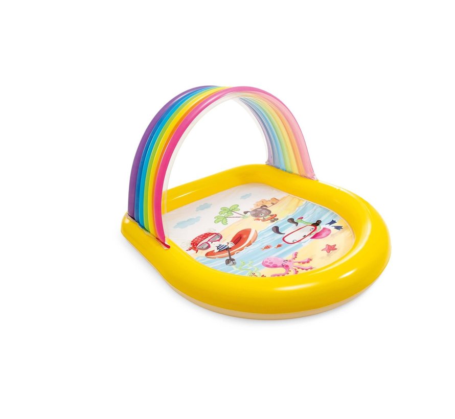 Kinderzwembad - Regenboog met sproeiers