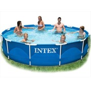 Intex Intex Metal Frame - Zwembad - 366 x 76 cm