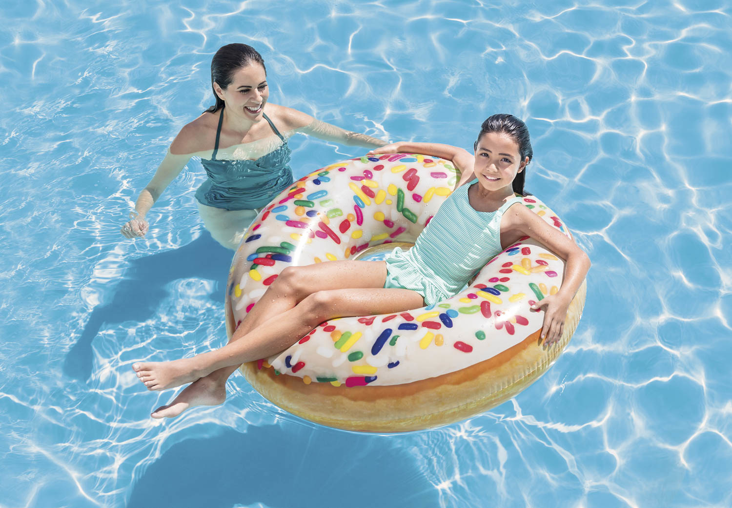 Wind opslaan tapijt Intex Zwemband - Donut Sprinkle kopen? - Tuinartikelen.nu