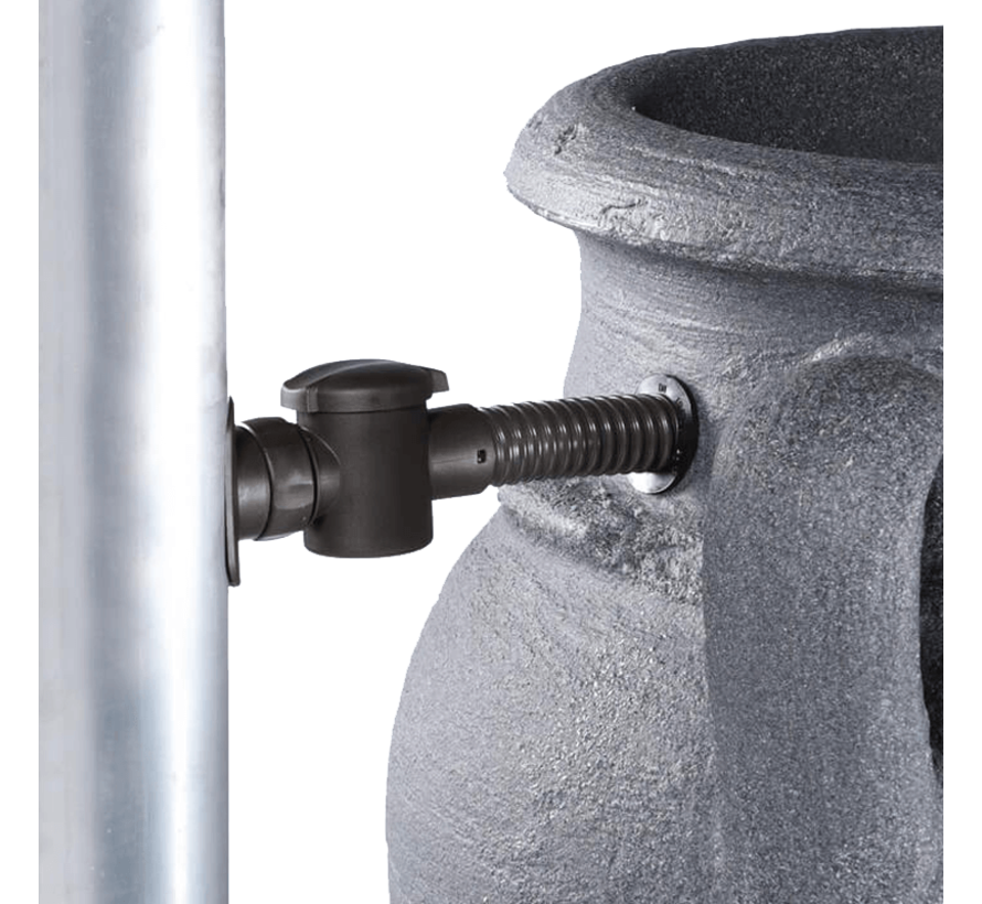 Regenton Antique Amphore - 360 liter - Antraciet