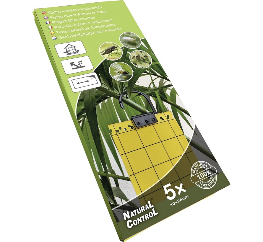 Vliengenstrip - Plakstrip - 5 stuks