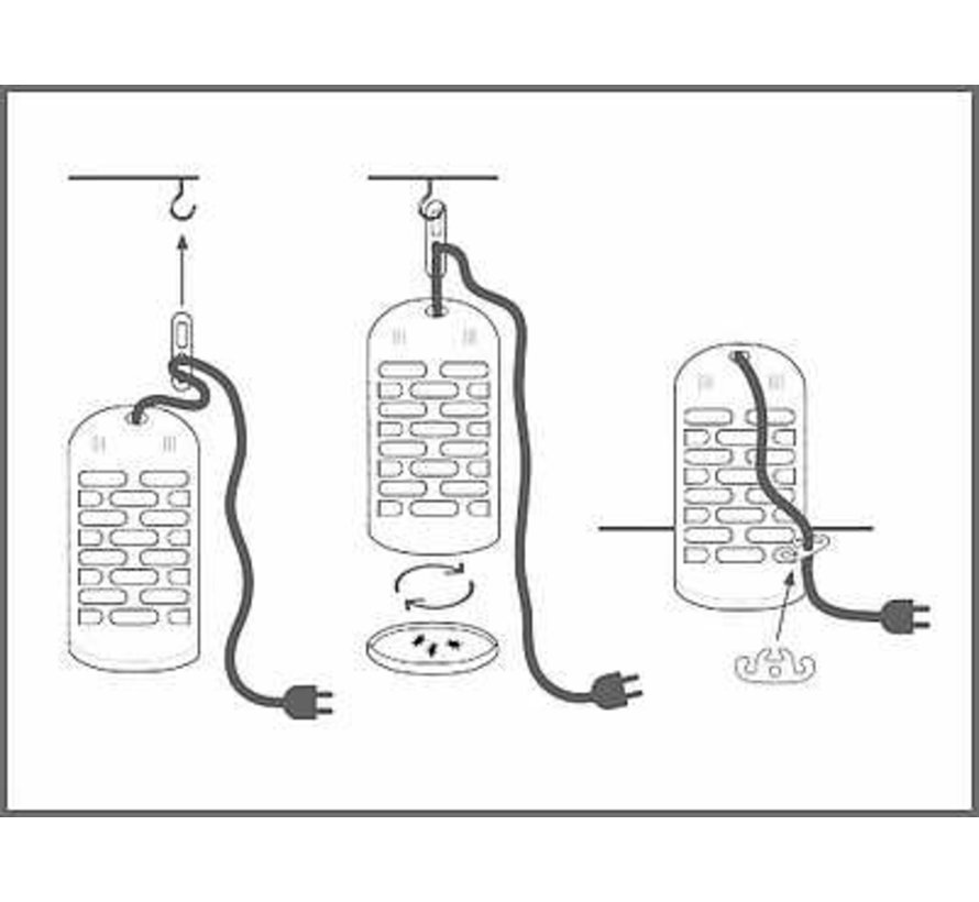 Insectendoder - 3 Watt - 20 m2