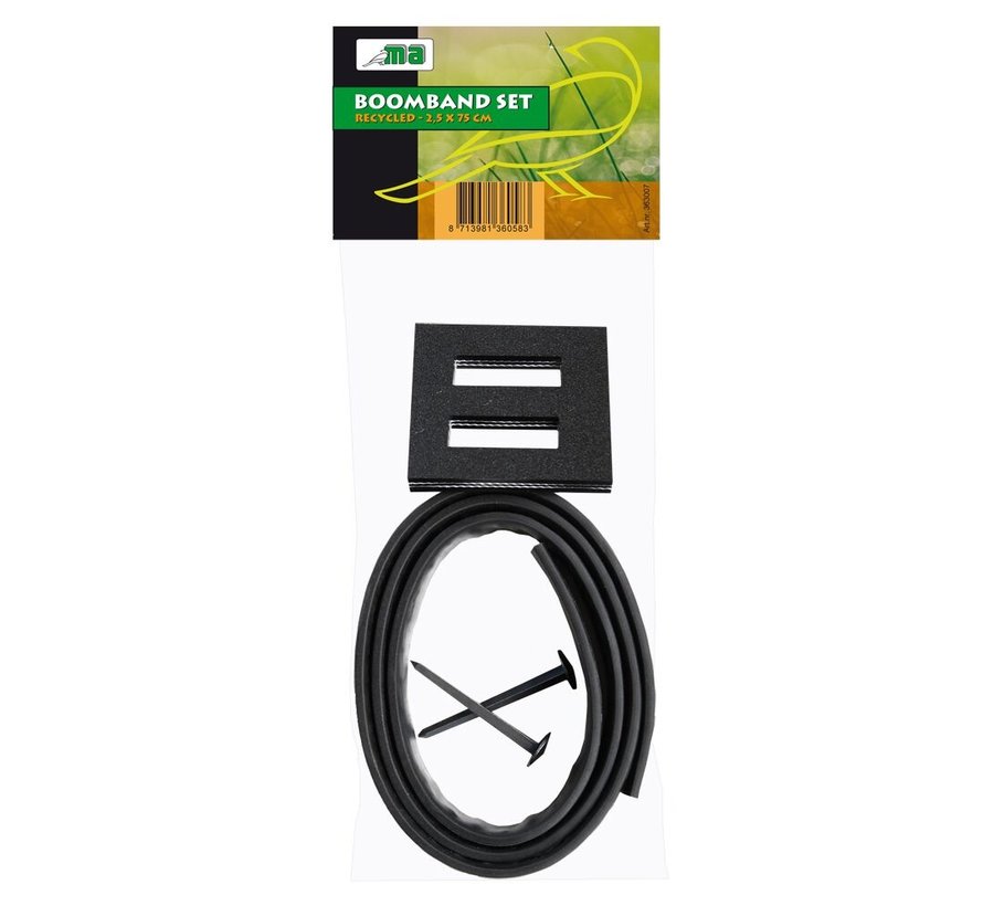 Boomband set - Recycling - 25 mm x 75 cm