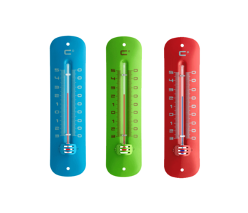 TFA Dostmann Frisse kleuren buitenthermometer - Metaal