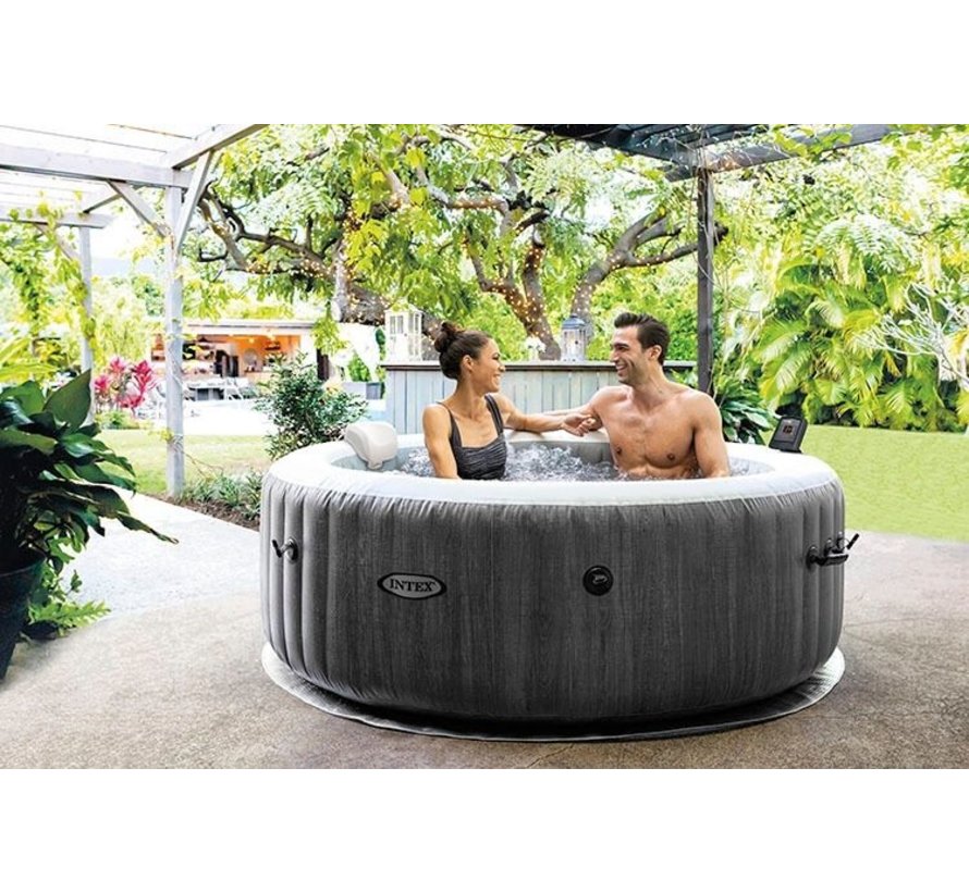 Intex PureSpa - Opblaasbare Greywood Spa - 4 personen