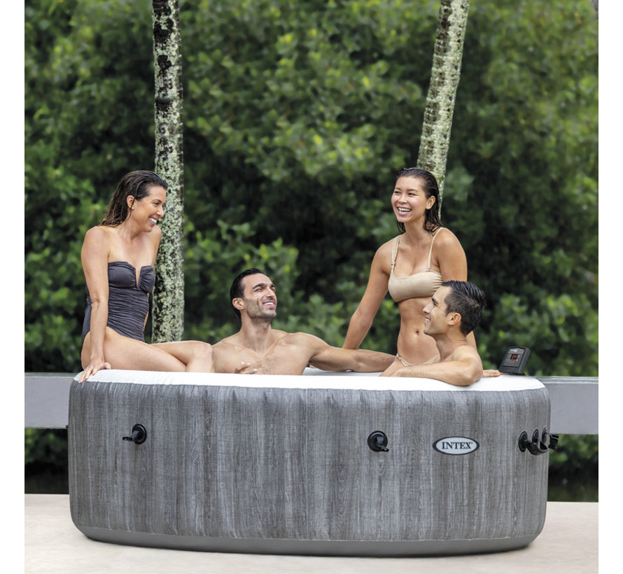 Intex PureSpa - Opblaasbare Greywood Spa - 6 personen