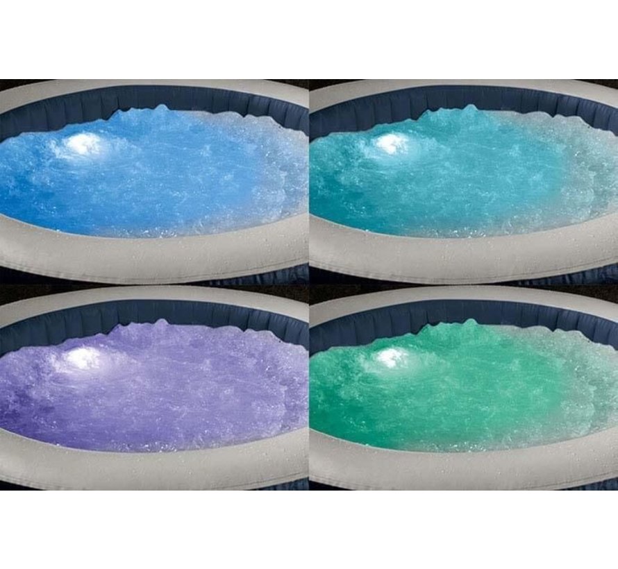 Intex PureSpa - Opblaasbaar Navy - 4 personen