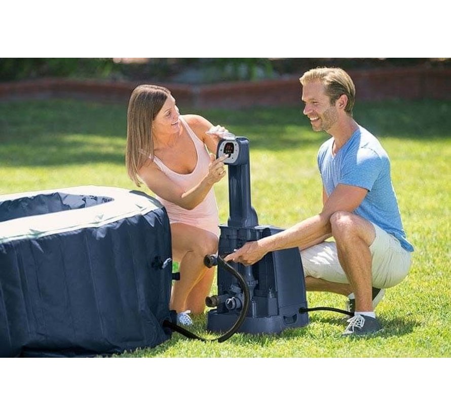 Intex PureSpa - Opblaasbaar Navy - 6 personen