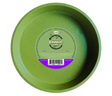 Haxnicks Bloempot Bamboe schotel - XXL - 20 cm