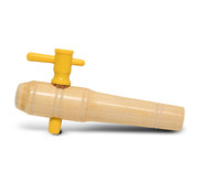 Meuwissen Agro Houten Regenton Kraan - Middel 23  cm - ø 3,2 - 4,5 cm